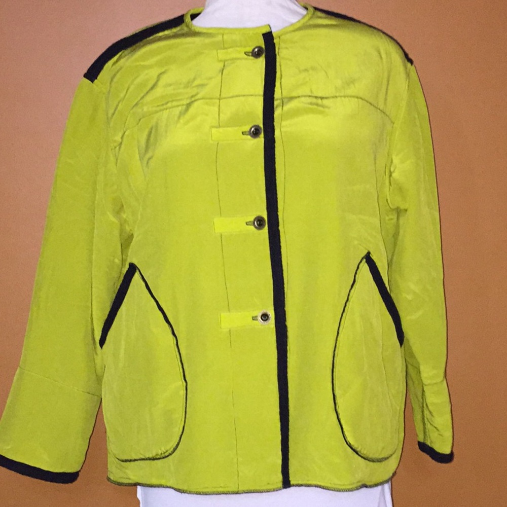 Barbara Balluffi silk jacket NWT